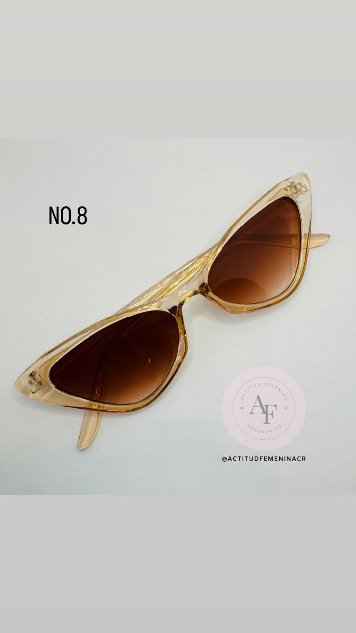 Lentes (Disponible en ocho colores)