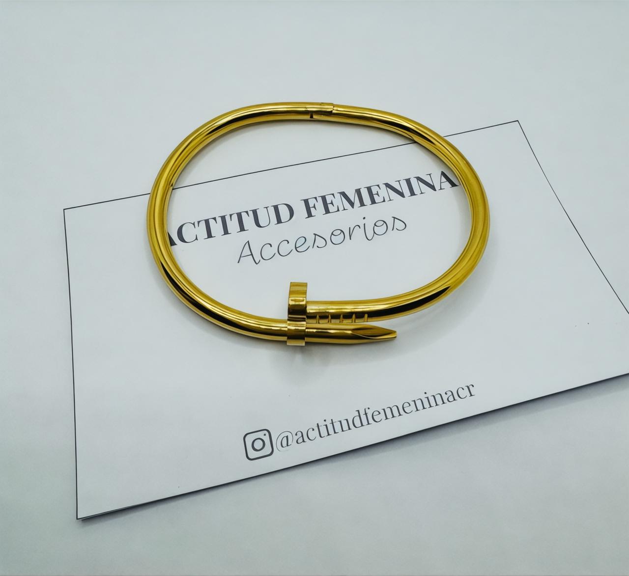 Brazalete baño en oro