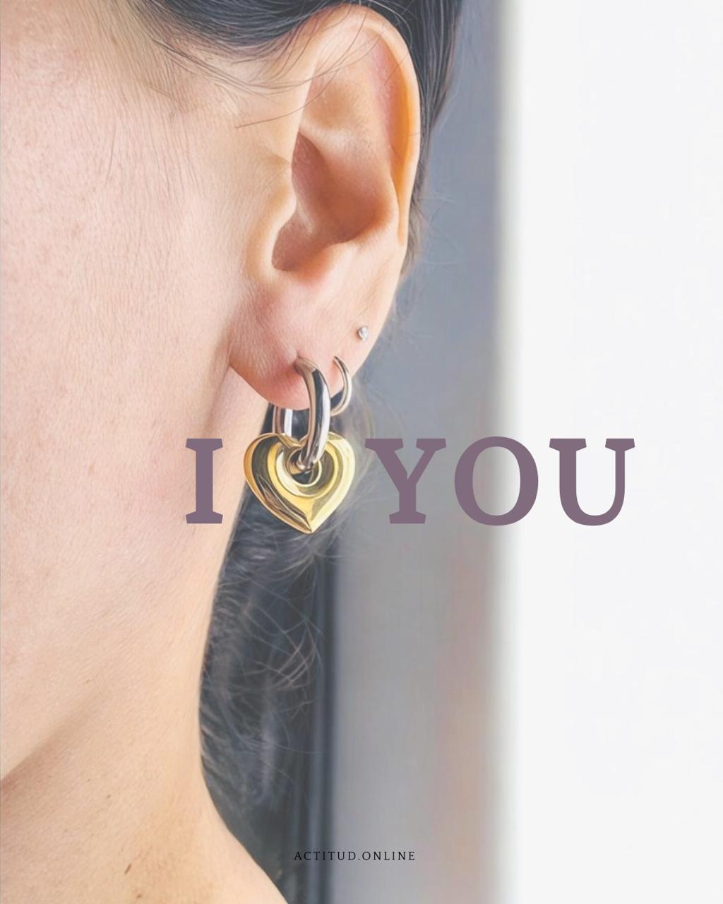 Aretes acero inoxidable