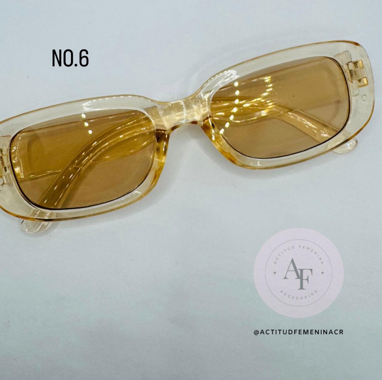 Lentes (Disponible en seis colores)