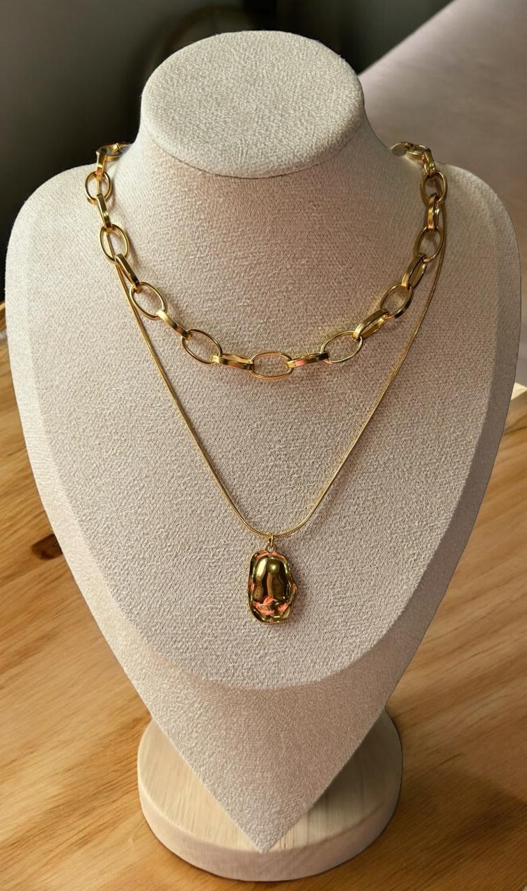 Collar acero inoxidable