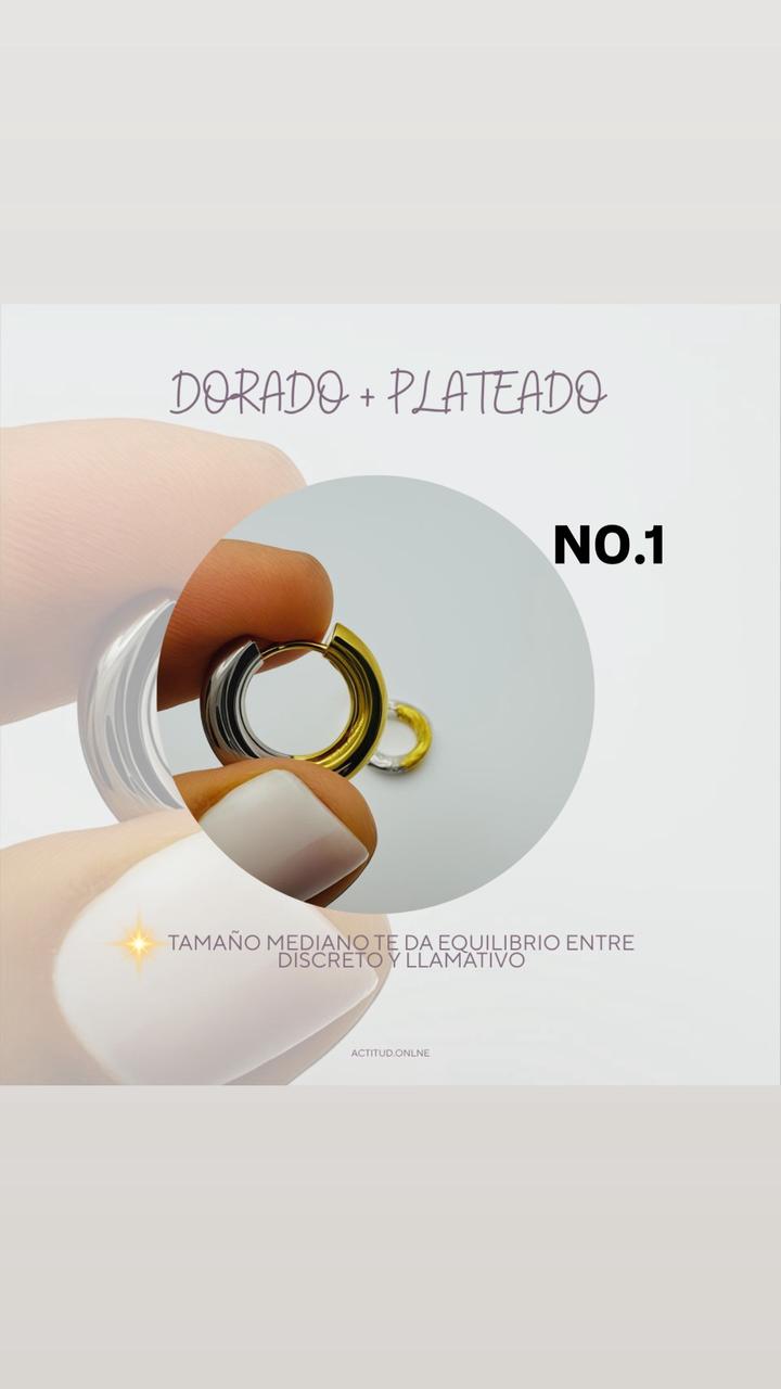 Aretes acero inoxidable