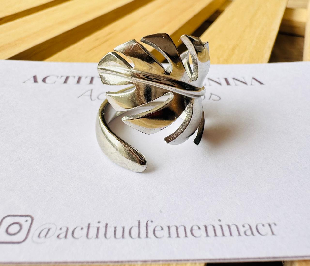 Anillo acero inoxidable