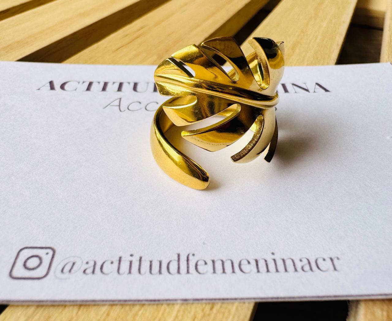 Anillo acero inoxidable