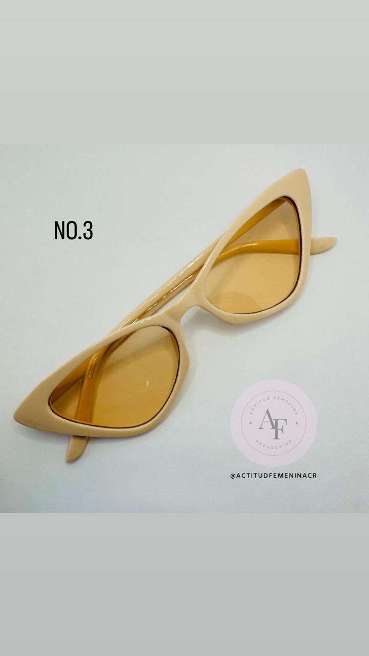 Lentes (Disponible en ocho colores)