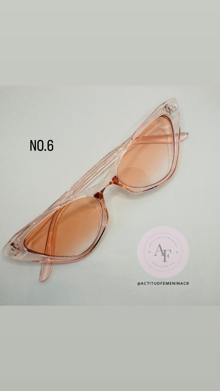 Lentes (Disponible en ocho colores)