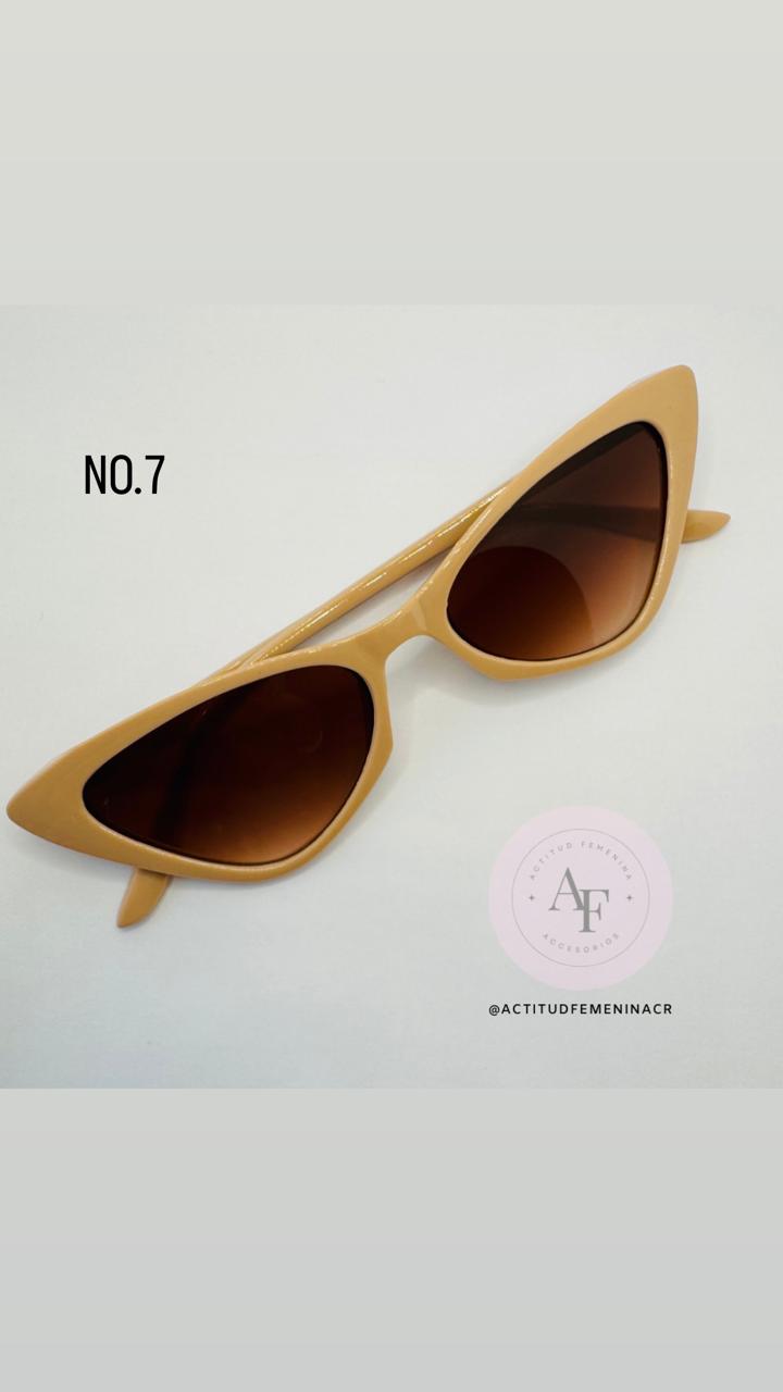 Lentes (Disponible en ocho colores)