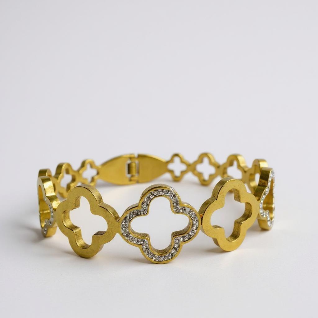 Brazalete baño en oro