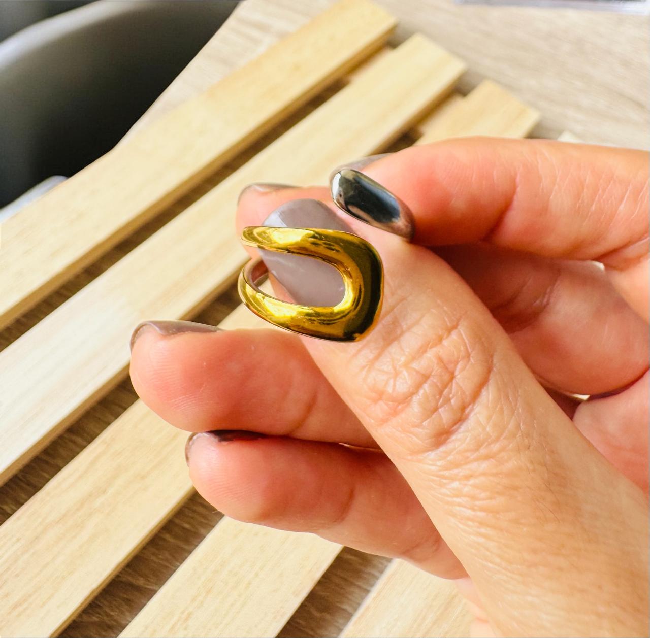 Anillo acero inoxidable