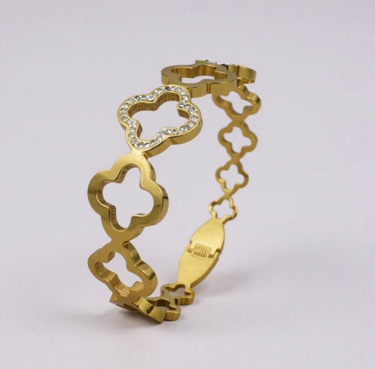 Brazalete baño en oro